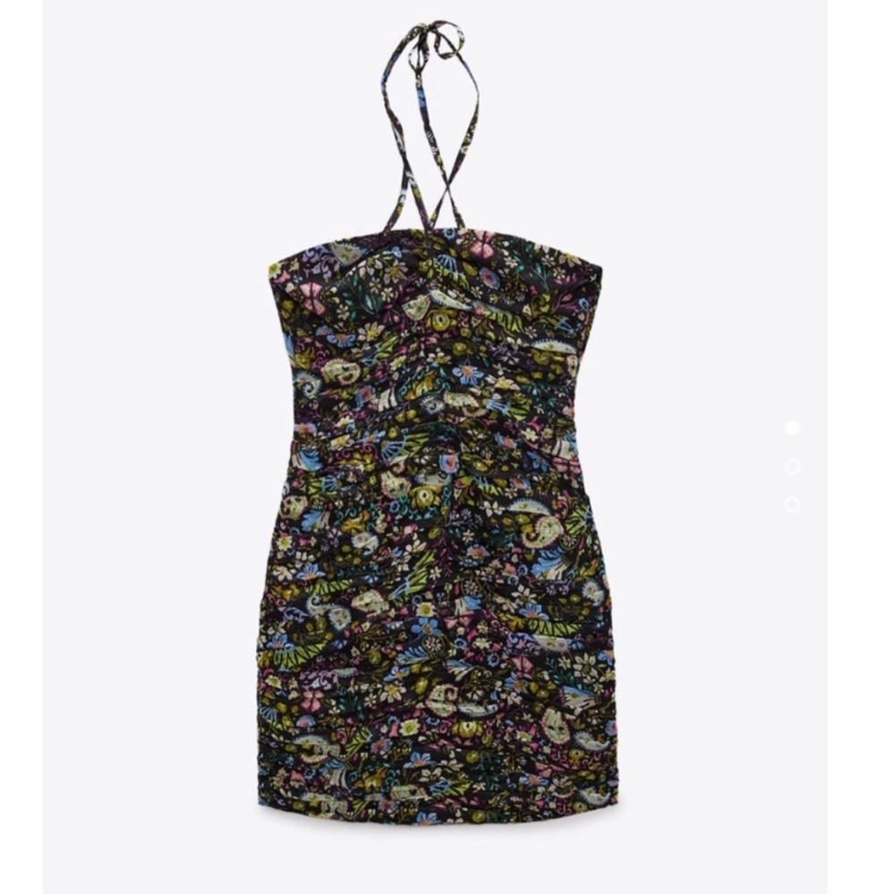 Zara Floral Mini Dress